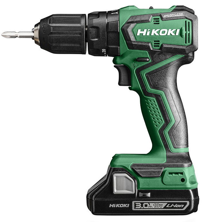 HiKoki DV18DDWQZ akkus ütvefúró-csavarozó (2 x 3.0 Ah Li-ion akkuval, Hitbox kofferben) termék fő termékképe