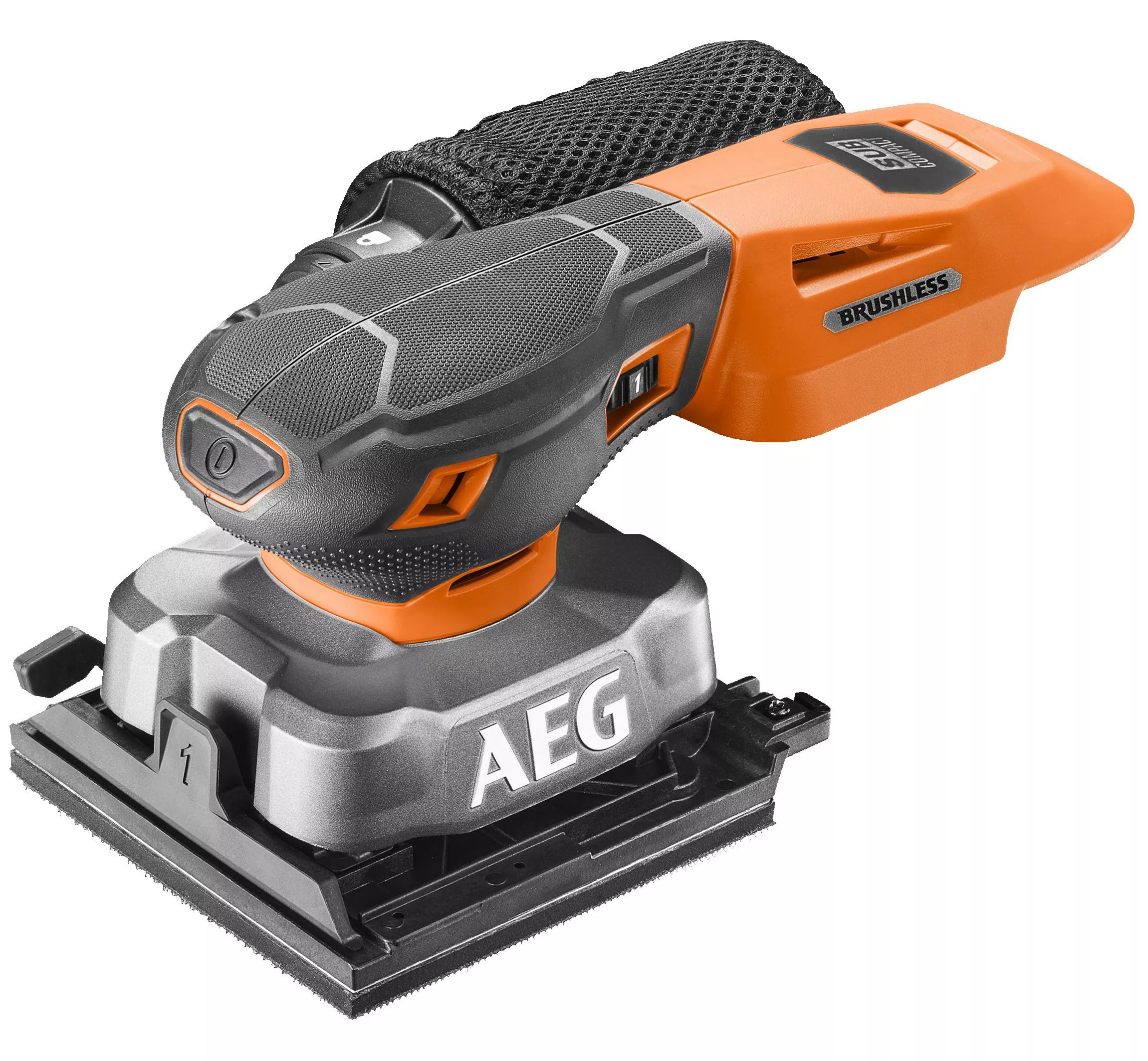 AEG BFS 18SBL-14-0 akkus rezgőcsiszoló (akku és töltő nélkül) termék fő termékképe