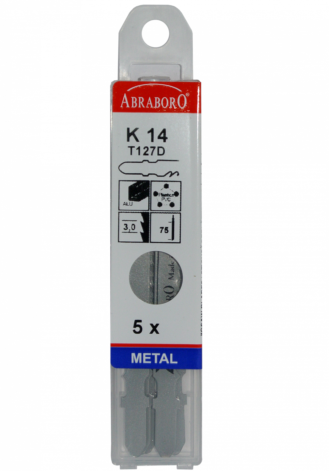 Abraboro MG 21 szúrófűrészlap Bosch befogással, 5 db/csomag termék fő termékképe