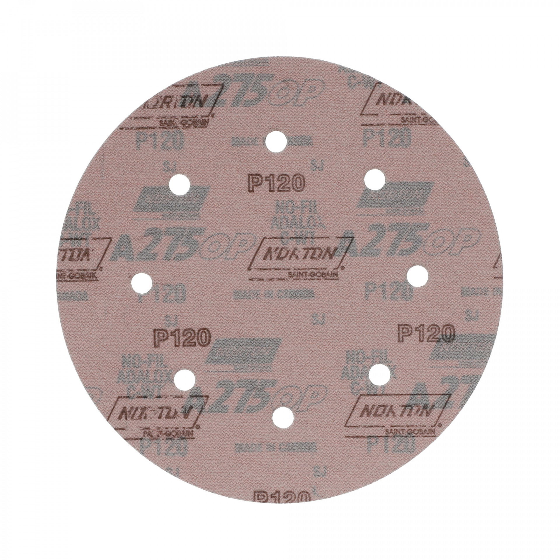 Norton Pro A275 csiszolókorong Ø203 mm 8 Lyukas P100, 100 db/csomag termék fő termékképe