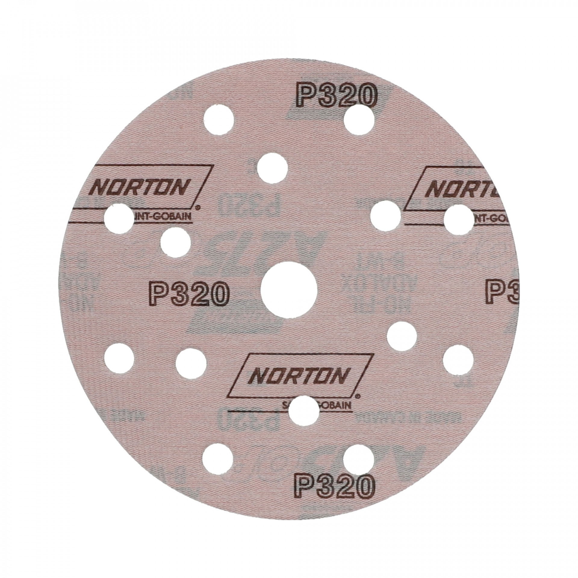 Norton Pro A275 csiszolókorong Ø150 mm 14+1 Lyukas P320, 100 db/csomag termék fő termékképe