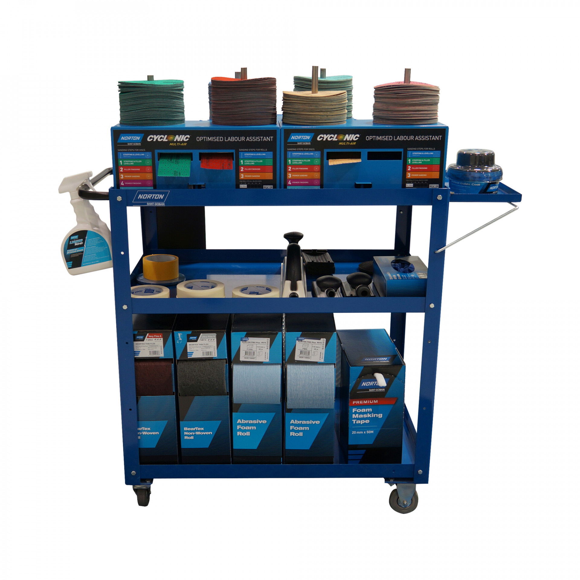 Norton szerszámoskocsi 3 szintes termék fő termékképe