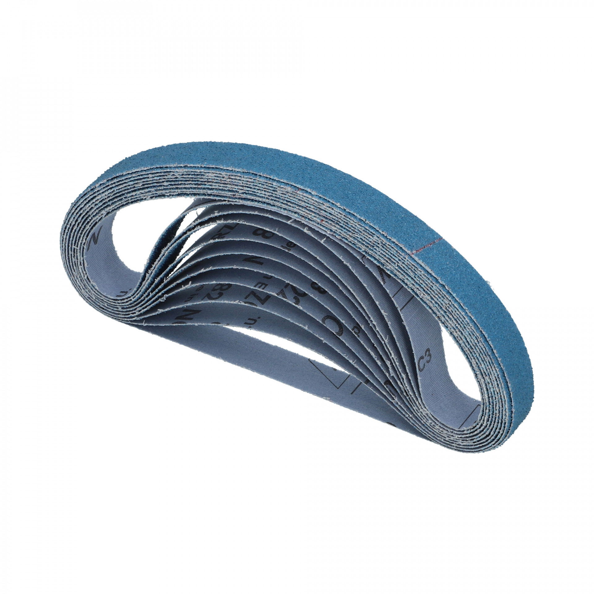 Norton Norzon R822 kisgép csiszolószalag 20x520mm P40, 10 db/csomag termék fő termékképe