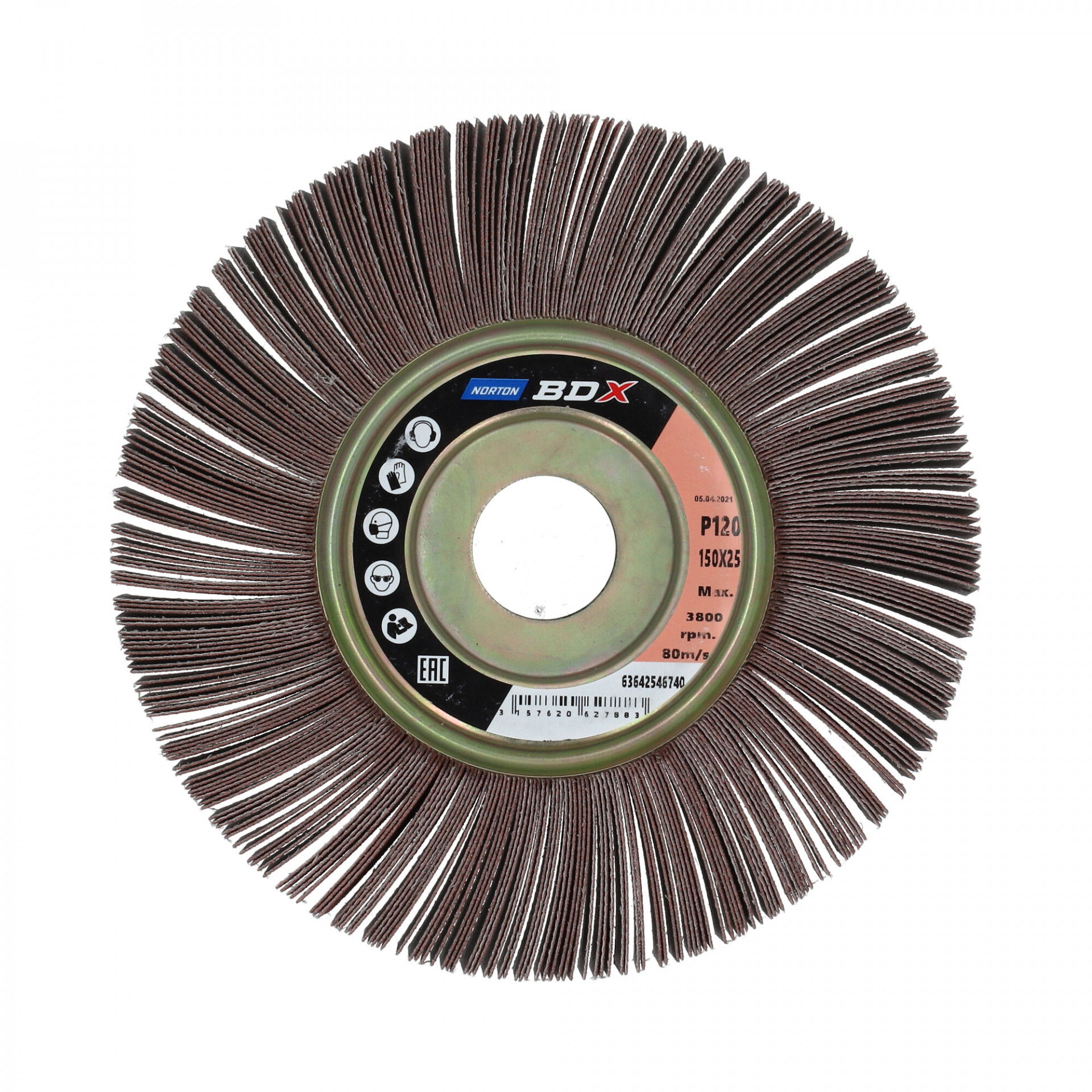 Norton R207Plus szaturnusz lamellás csiszolókorong Ø150x25x25mm P60 termék fő termékképe