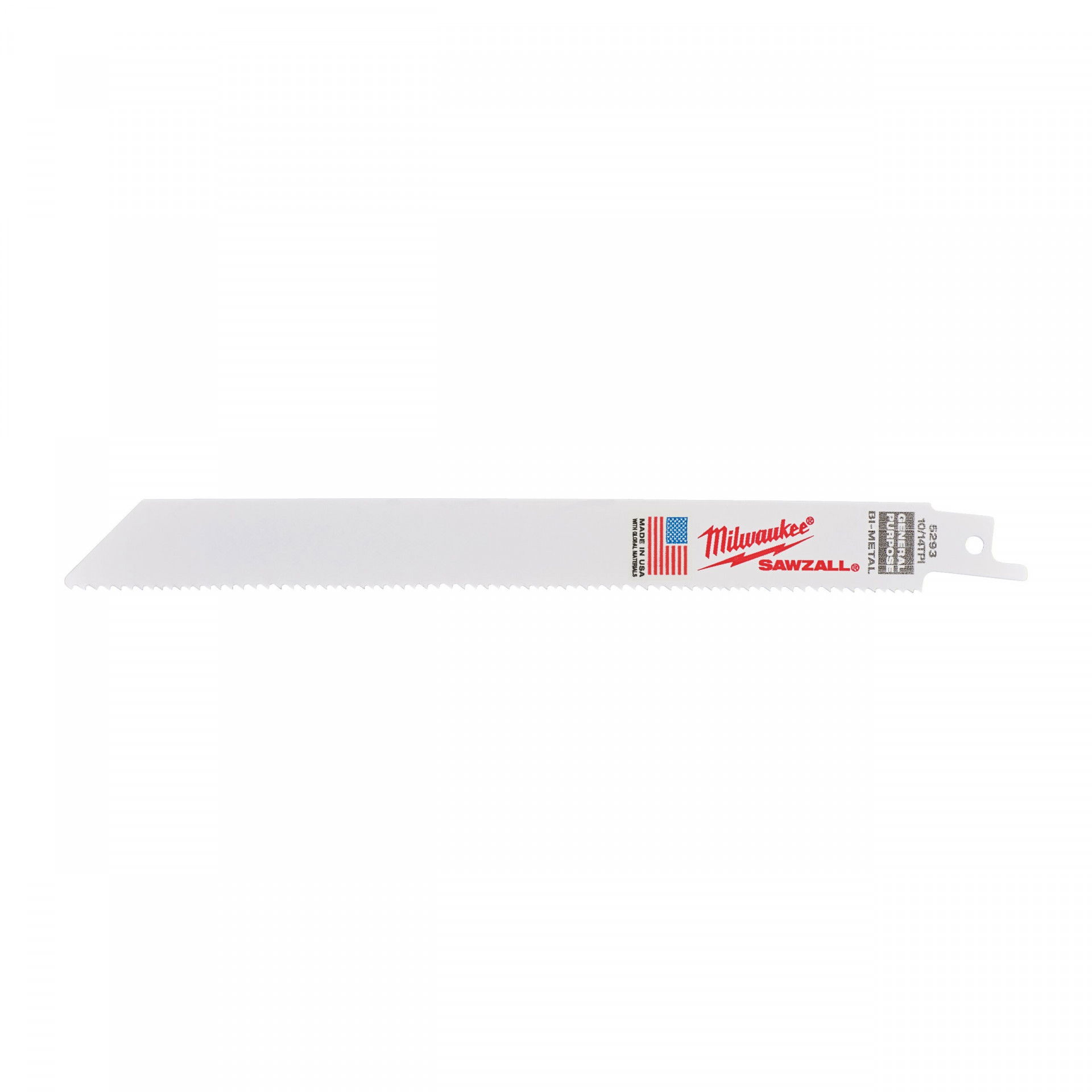 Milwaukee Univerzális szablyafűrészlap, Bi-Met, Co, 200 mm, 10/14 TPi, 50 db/csomag termék fő termékképe