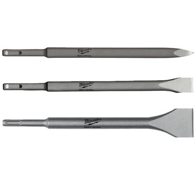 Milwaukee SDS-plus vésőszár készlet, 250 mm, 3 részes termék fő termékképe