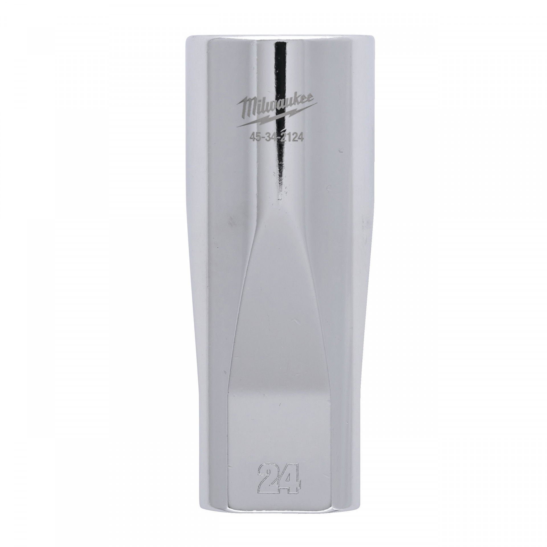 Milwaukee FOUR FLAT™ oldalú 1/2"-os dugókulcs fej, hosszú, 6-lapú, 24 mm termék fő termékképe