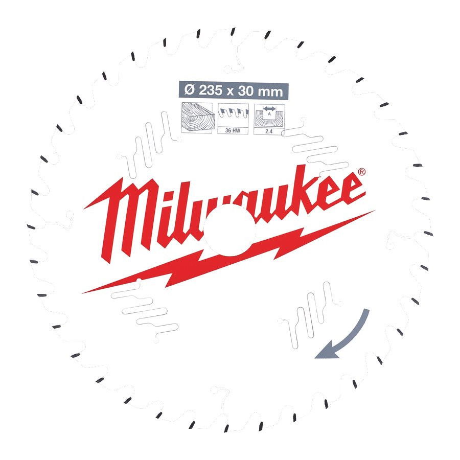 Milwaukee CSB P W körfűrészlap 235/30/36ATB termék fő termékképe