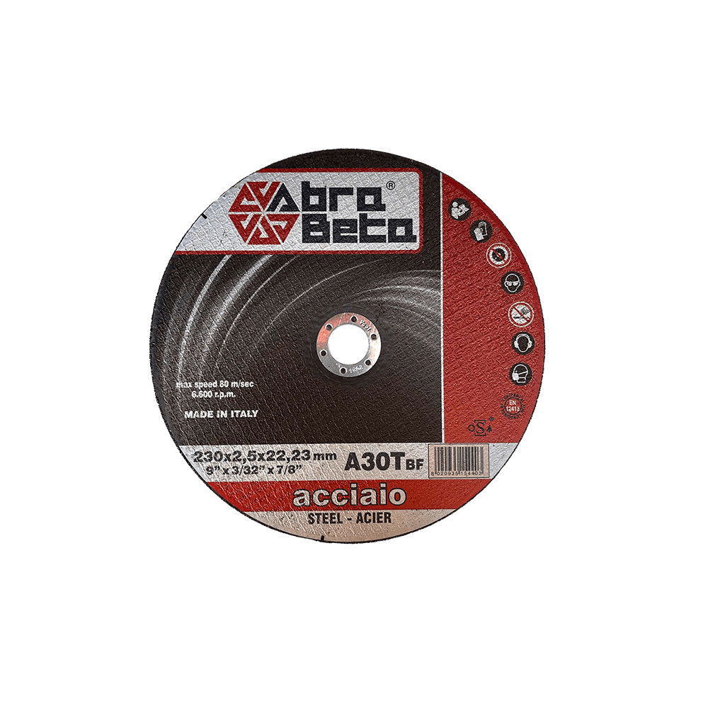 AbraBeta A30T acél 230x2,5x22,23 10db/csomag termék fő termékképe