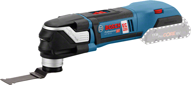 Bosch GOP 18V-28 akkus szénkefe nélküli multifunkcionális gép (akku és töltő nélkül) termék fő termékképe