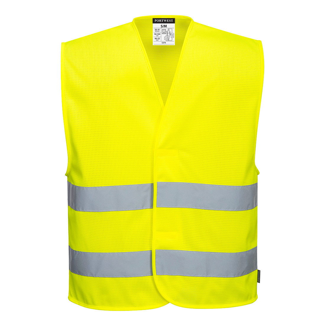 Portwest C374 - MeshAir Hi-Vis mellény, sárga termék fő termékképe
