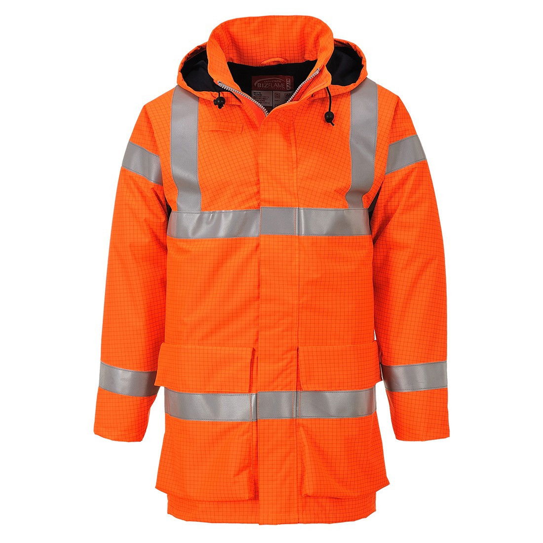 Portwest S774 - Bizflame Rain Hi-Vis Multi Lite kabát, narancs termék fő termékképe