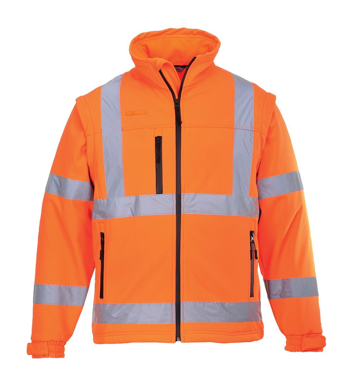 Portwest S428 - Jól láthatósági softshell dzseki (3L), narancs termék fő termékképe